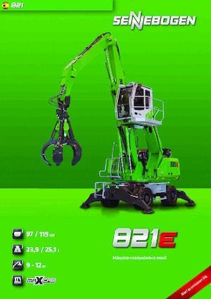 Anyagmozgató gépek Sennebogen 821M E