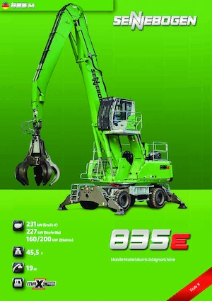 Anyagmozgató gépek Sennebogen 835M E