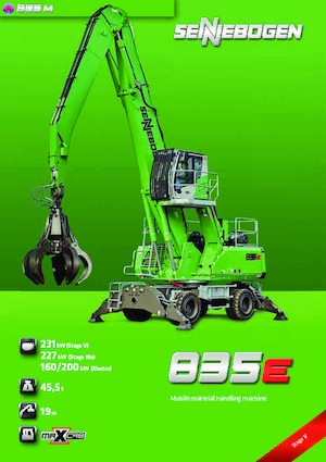Anyagmozgató gépek Sennebogen 835M E