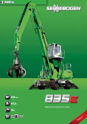 Anyagmozgató gépek Sennebogen 835M E