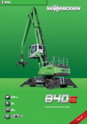 Anyagmozgató gépek Sennebogen 840M E