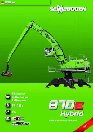 Anyagmozgató gépek Sennebogen 860M E Hybrid
