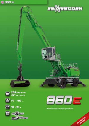 Anyagmozgató gépek Sennebogen 860M E Hybrid