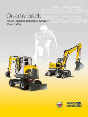 Gumikerekes kotrók Wacker Neuson 9503