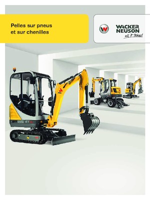 Gumikerekes kotrók Wacker Neuson EW 100