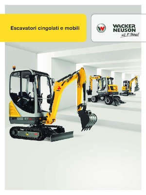 Gumikerekes kotrók Wacker Neuson EW 100