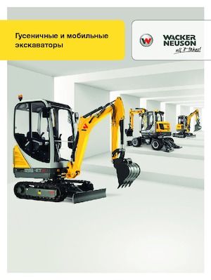 Gumikerekes kotrók Wacker Neuson EW 100