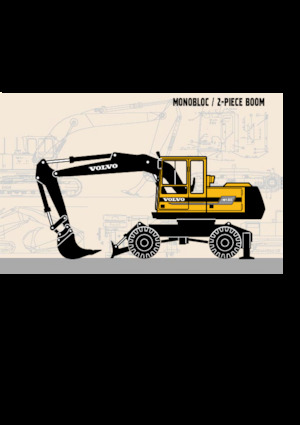Gumikerekes kotrók Akerman-Volvo EW 130 C