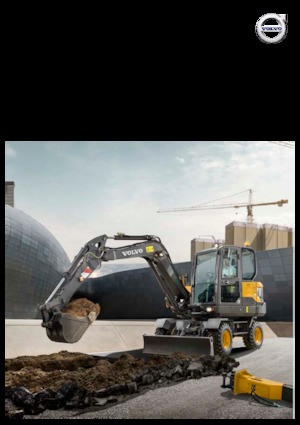 Gumikerekes kotrók Volvo EW60E 