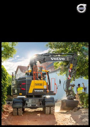 Gumikerekes kotrók Volvo EWR130E