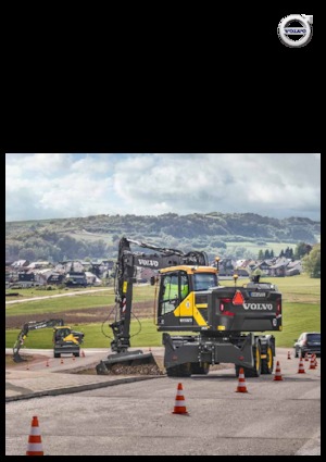 Gumikerekes kotrók Volvo EWR170E