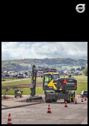 Gumikerekes kotrók Volvo EWR170E