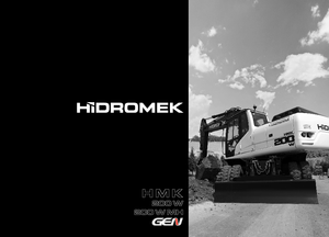 Gumikerekes kotrók Hidromek HMK 200 W