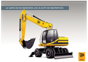 Gumikerekes kotrók JCB JS 145 W