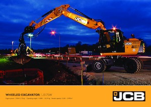 Gumikerekes kotrók JCB JS175W