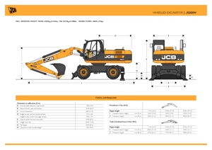Lánctalpas kotrók JCB JS 200 W