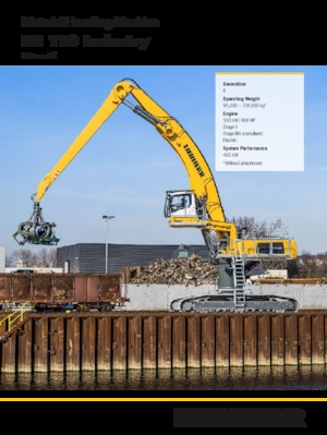 Anyagmozgató gépek Liebherr LH 110 M Industry Litronic