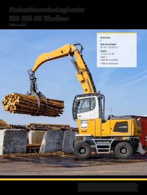 Anyagmozgató gépek Liebherr LH 50 M Timber Litronic