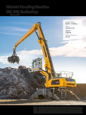 Anyagmozgató gépek Liebherr LH 80 M High Rise Industry Litronic