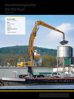 Anyagmozgató gépek Liebherr LH 80 M Port Litronic