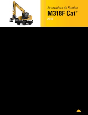 Gumikerekes kotrók Caterpillar M318F