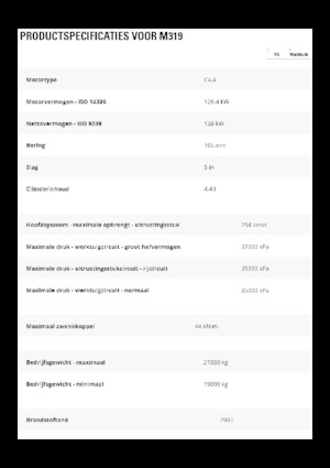 Gumikerekes kotrók Caterpillar M319