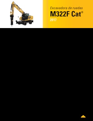 Gumikerekes kotrók Caterpillar M322F