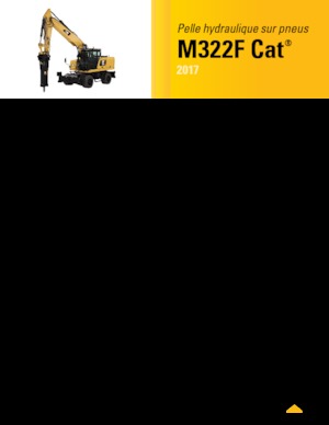 Gumikerekes kotrók Caterpillar M322F