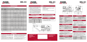 Anyagmozgató gépek Fuchs MHL 331