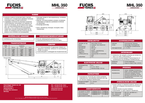 Anyagmozgató gépek Terex-Fuchs MHL 350