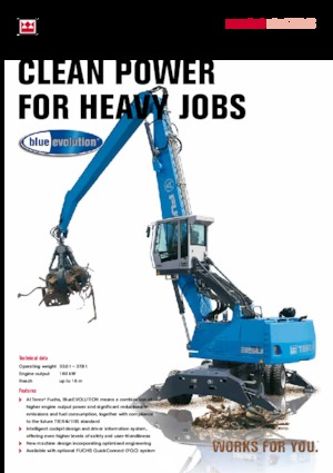 Anyagmozgató gépek Terex-Fuchs MHL 350
