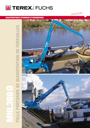 Anyagmozgató gépek Terex-Fuchs MHL 380 D