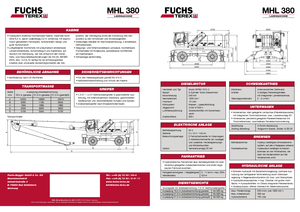 Anyagmozgató gépek Terex-Fuchs MHL 380