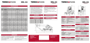 Anyagmozgató gépek Terex-Fuchs MHL 434