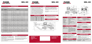 Anyagmozgató gépek Fuchs MHL 460 P+C