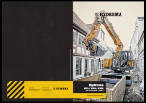 Gumikerekes kotrók Hydrema MX 14