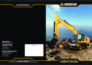 Gumikerekes kotrók PowerPlus PP220W-XI ADVANCE