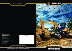 Gumikerekes kotrók PowerPlus PP65W-XI ADVANCE