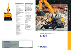 Gumikerekes kotrók Hyundai R 170 W 7