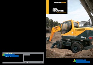 Gumikerekes kotrók Hyundai R180W-9S