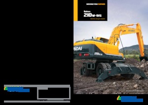 Gumikerekes kotrók Hyundai R210W-9S