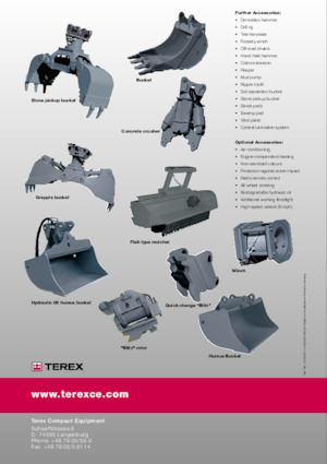 Gumikerekes kotrók Terex S2