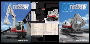 Gumikerekes kotrók Takeuchi TB 295 W