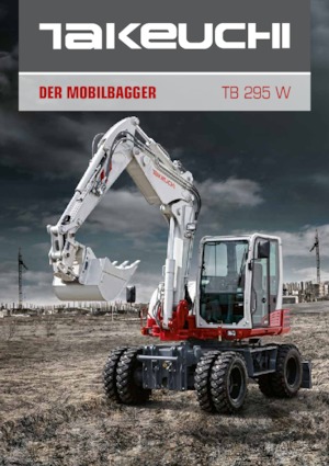 Gumikerekes kotrók Takeuchi TB 295W