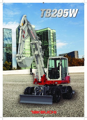 Gumikerekes kotrók Takeuchi TB 295W
