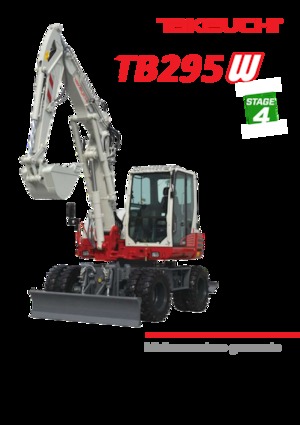Gumikerekes kotrók Takeuchi TB 295W