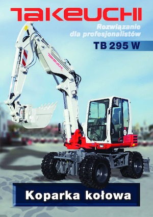 Gumikerekes kotrók Takeuchi TB 295W