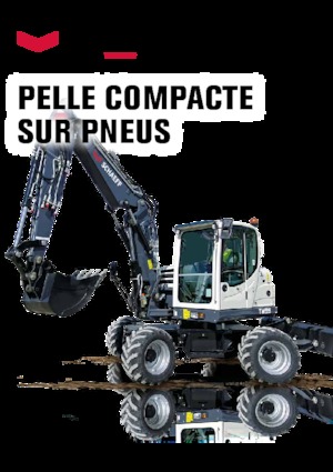 Gumikerekes kotrók Schaeff TW 95