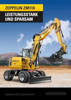 Gumikerekes kotrók Zeppelin ZM110