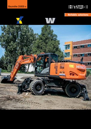 Gumikerekes kotrók Hitachi ZX190W-6